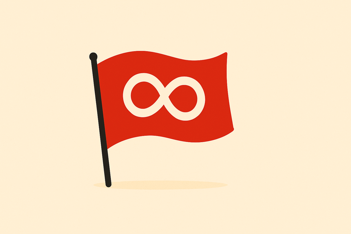 Faire imprimer un drapeau avec logo — drapeau de façade professionnel avec logo d'entreprise